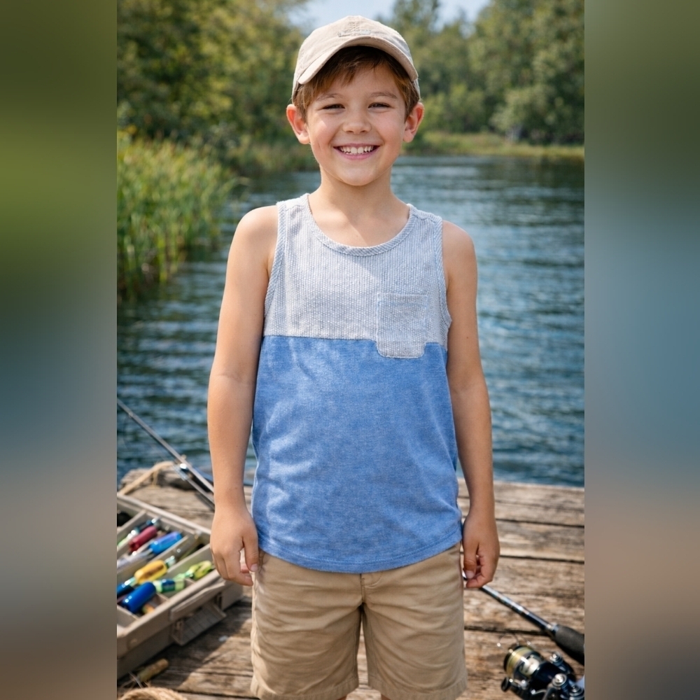 Magellan Outdoors Fish Gear Classic Fit Tank Top Shirt